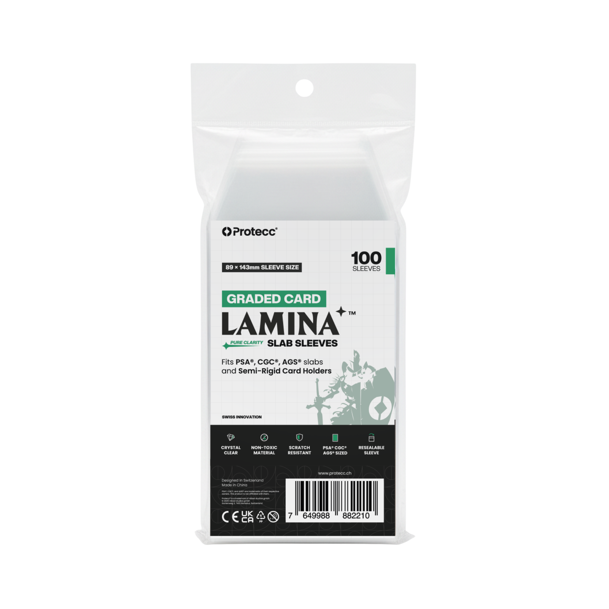 Protecc Lamina Graded Card Sleeves (PSA, CGC sized)