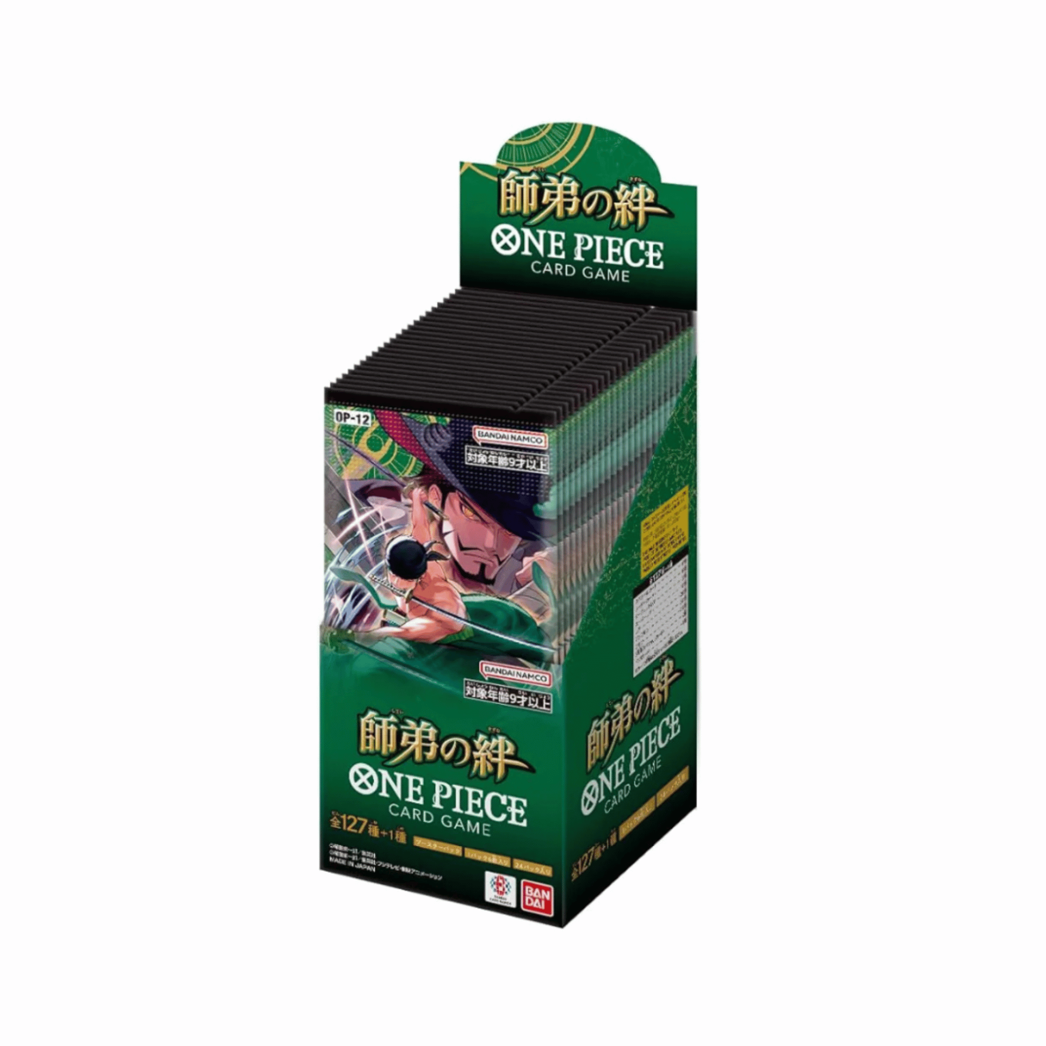 One Piece The Bond of Master and Disciple OP12 Box - Japanisch