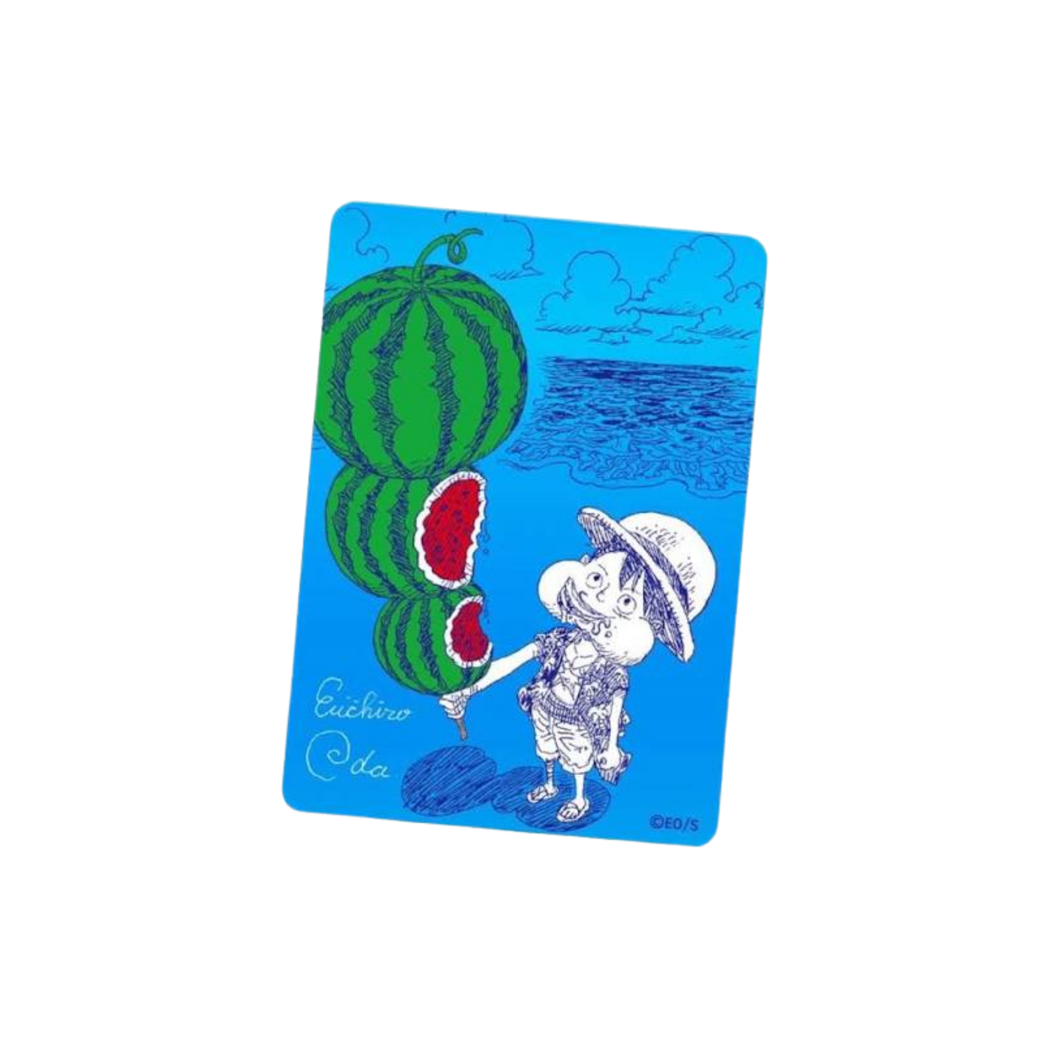 One Piece Natsucomi 2026 Metallic Card Monkey D. Luffy